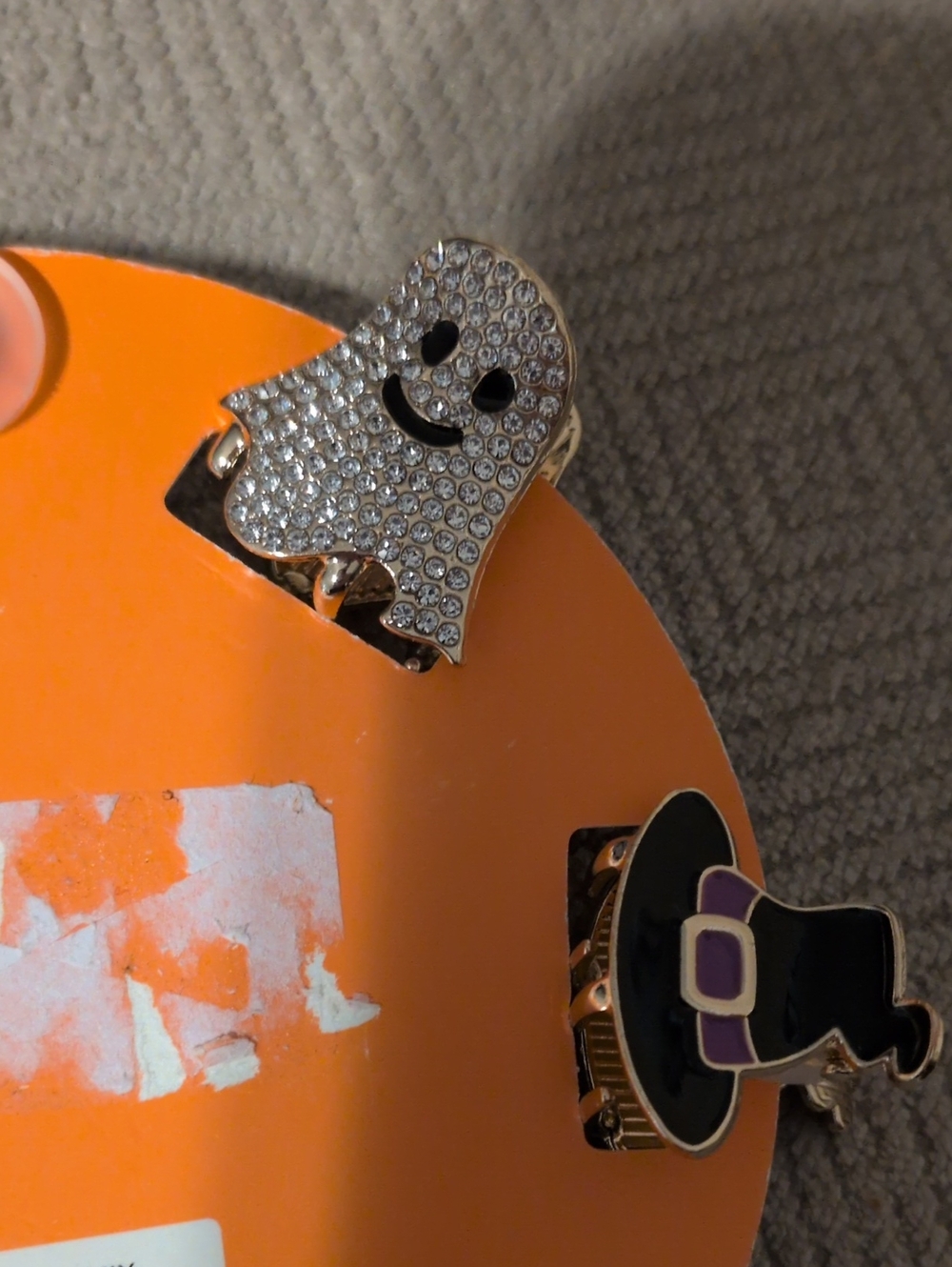 Piper•k 6 Halloween Enamel Mini Hair Clip Set - Picture 4 of 5